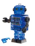 Crystal Puzzle - Robot Blue