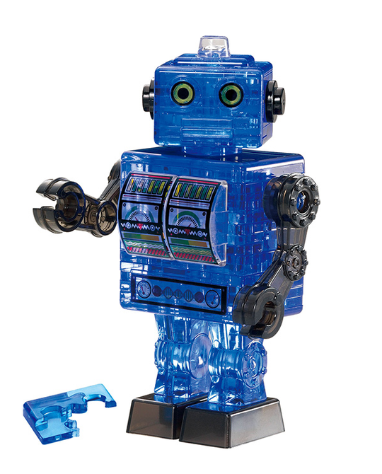 Crystal Puzzle - Robot Blue