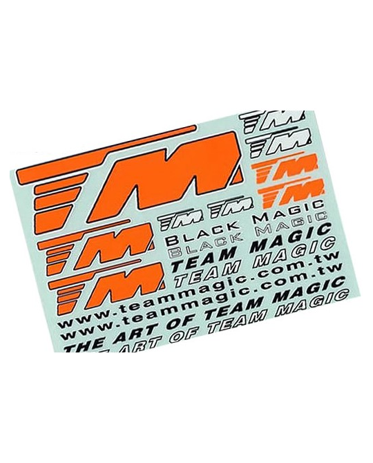 Team Magic Sticker - Orange - 145x105mm - 118003O