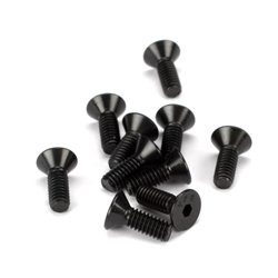 8-32 x 1/2" Flat Head Screws (10) - LOSA6262-nuts,-bolts,-screws-and-washers-Hobbycorner