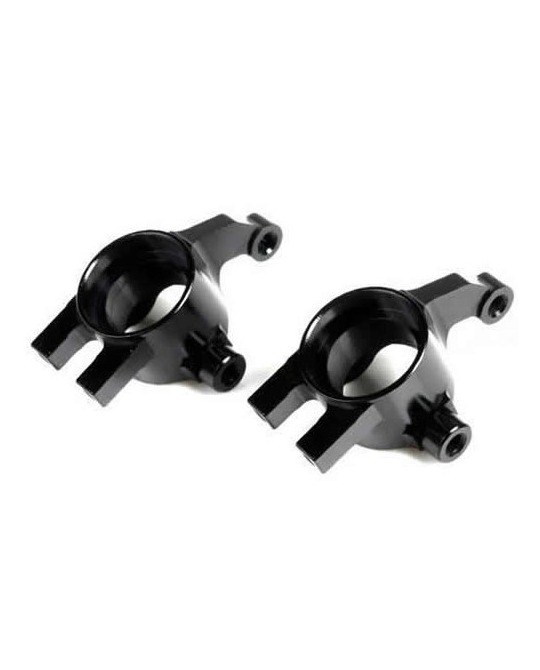 E4D Aluminium Steering Block Black 2pcs - K2156BK