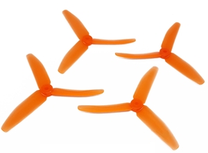 T5040 V2 Tri-Blade Crystal Orange-drones-and-fpv-Hobbycorner