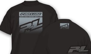 Pro-Line Half Tone Black T-Shirt  Medium - 9823-02-apparel-Hobbycorner