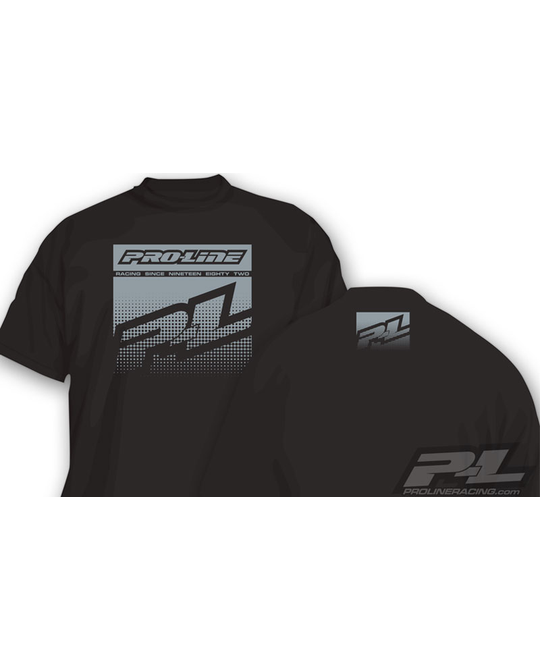 Pro-Line Half Tone Black T-Shirt  Medium - 9823-02