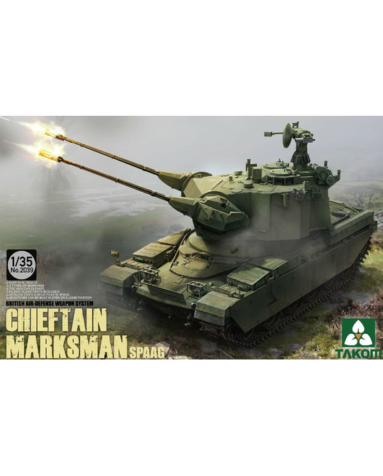 1/35 Brittish Chieftan Air Defense SPAAG - TAK2039