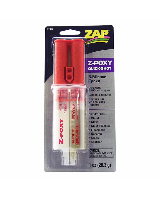 Z-Poxy Quick Shot Dual Syringe 28.3g - ZAPPT37