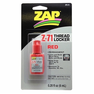 Z-71 Thread Locker (6ml) - ZAP PT71-glues-and-solvents-Hobbycorner