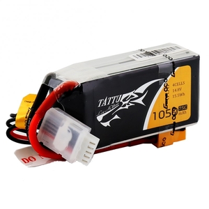 1050mah 14.8v 4S1P 75C with XT60 Plug - TA1050-4S75-batteries-and-accessories-Hobbycorner