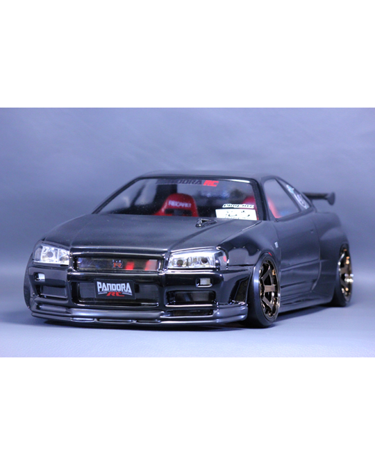 NISSAN SKYLINE R34 GT-R Vspec2 1/10 Body - PAB-131