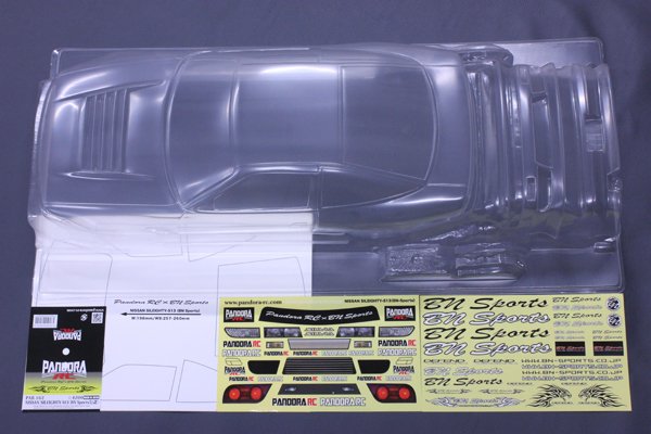 NISSAN SILEIGHTY-S13 BN Sports 1/10 Body - PAB-162 - RC - Cars