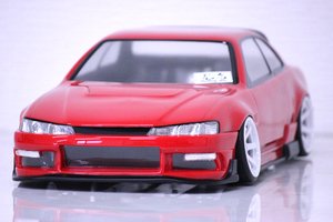 NISSAN SILVIA S14 late model Oiginal Labo 1/10 Body - PAB-172-rc---cars-and-trucks-Hobbycorner