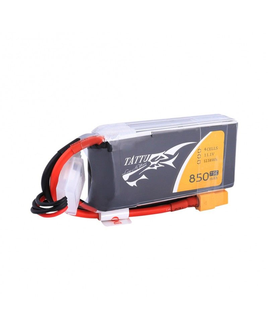 850mAh 4S 75c with XT60 Plug - TA850-4S75 