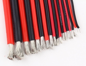 Silicone Wire 24 AWG Red per 100mm - SWIRE24RED-electric-motors-and-accessories-Hobbycorner