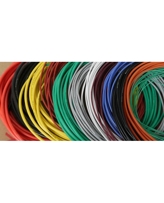 Silicone Wire 16 AWG Orange per 100mm - SWIRE16ORG