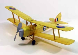 17 1/2 inch Walnut scale Tiger moth - DUM0208-model-kits-Hobbycorner