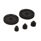 Pinion & Spur Gear Set For 1/18 Ruckus - ECX212002