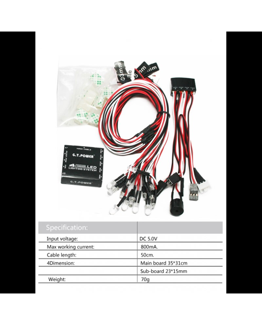 LED Car Light kit - GT-LED