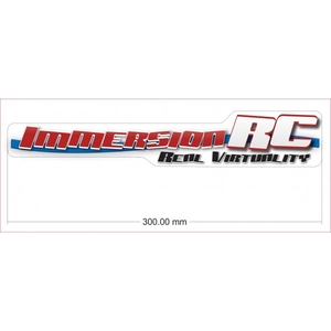 ImmersionRC 30cm Sticker-apparel-Hobbycorner