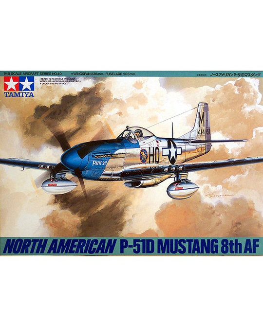 1/48 P51-D Mustang 8th Air Force - 61040