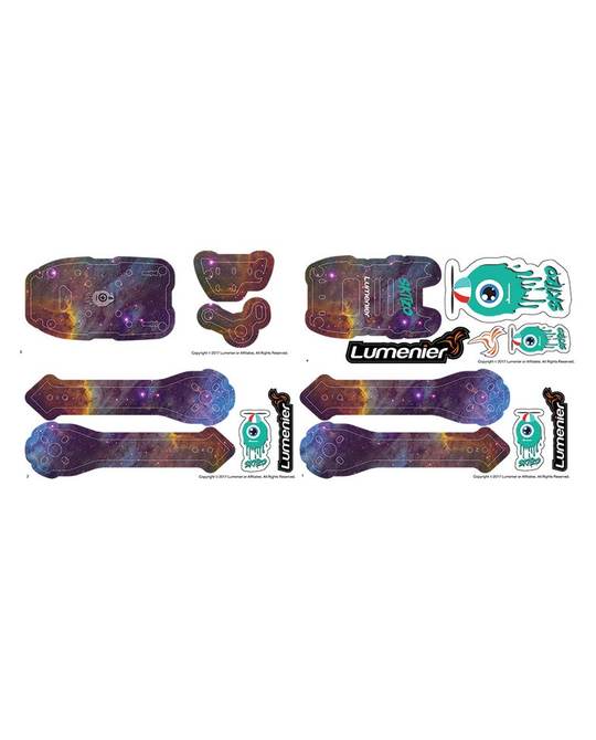 QAV-SKITZO Dark Matter Sticker Set - Pelican