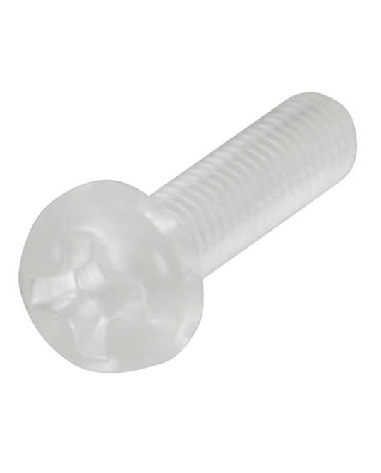 12mm x 3mm Nylon Screws 10pk - HP0140