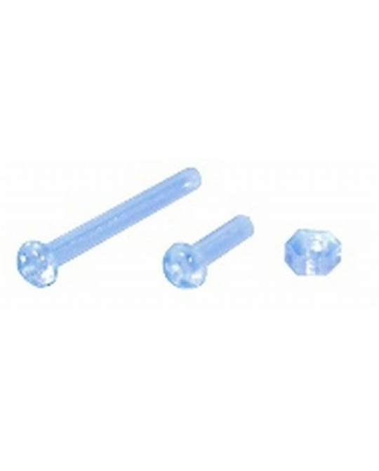 25mm x 3mm Nylon Screws 10 pk - HP0142