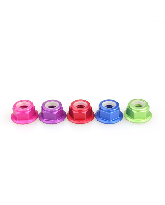 Alloy Prop Nut - 5mm - Blue