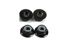 M5 Flange Hex Nuts Black CW Thread Low Profile