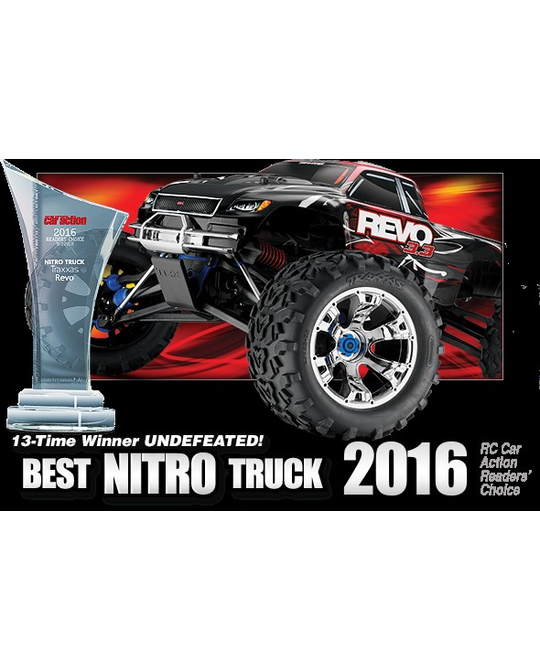 Revo 3.3 1/10-Scale 4WD Nitro-Truck Wireless TQi