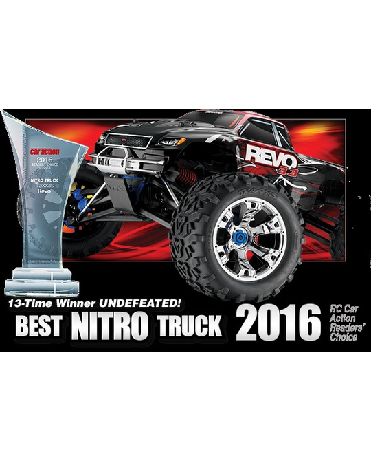 Revo 3.3 1/10-Scale 4WD Nitro-Truck Wireless TQi