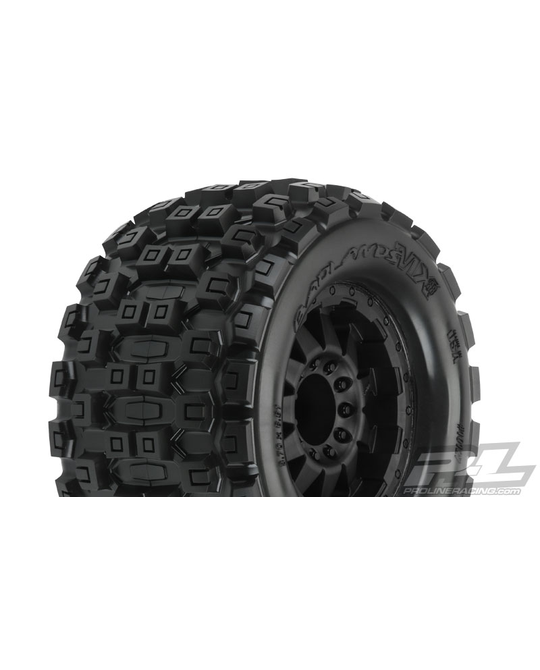 Badlands MX38 3.8" All Terrain Tires Mounted - Traxxas Style Bead - 10127-13