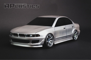 Mitsubishi Galant VR-4 1/10 Body Clear-rc---cars-and-trucks-Hobbycorner