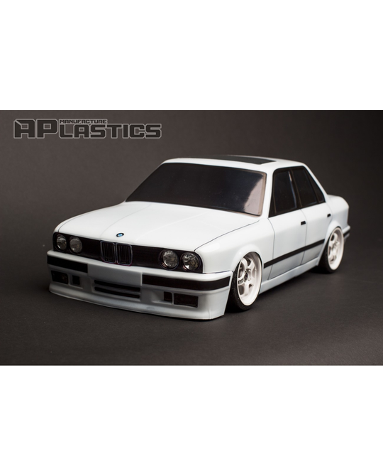 BMW E30 Sedan 1/10 Body Clear