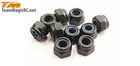 Nuts -  M3 nyloc -  Steel (10 pcs) -  111007ST