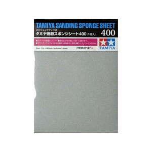 Sanding Sponge Sheet - 400-tools-Hobbycorner