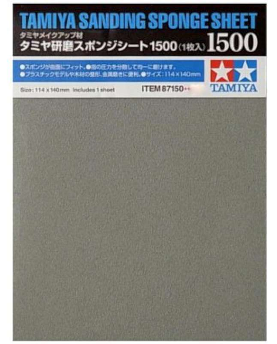 Sanding Sponge Sheet - 1500
