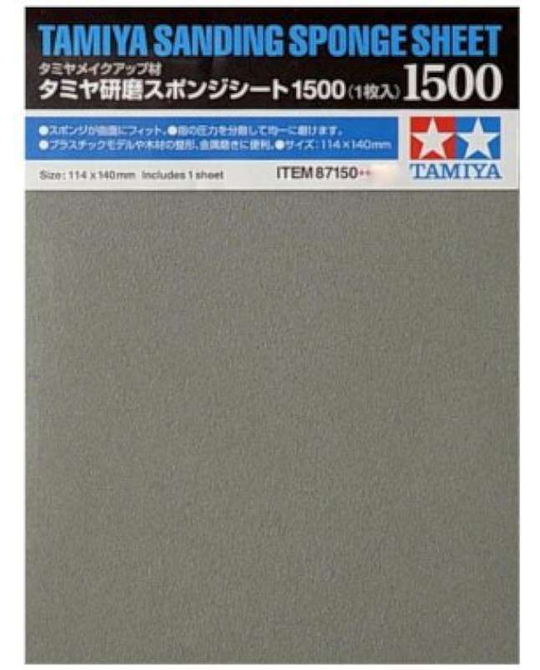 Sanding Sponge Sheet - 1500