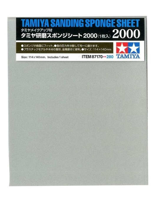 Sanding Sponge Sheet - 2000