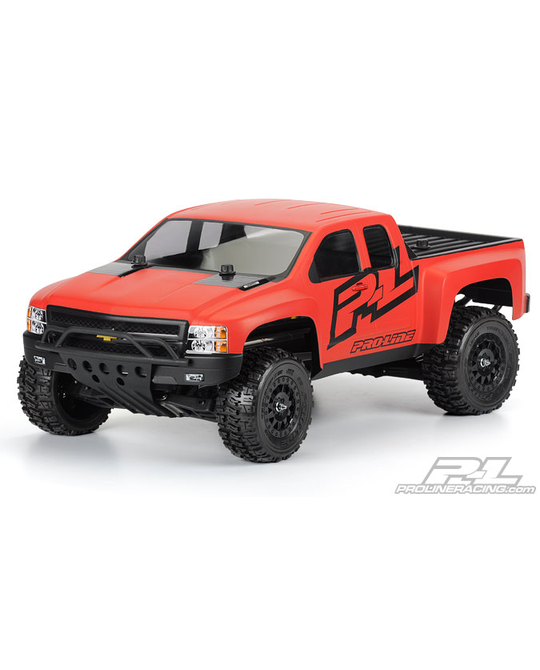 Chevy Silverado HD Clear Body 1/10 SCT