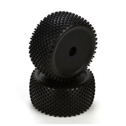 1/10 2wd Boost Rear Tire Premounted x2-wheels-and-tires-Hobbycorner