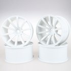 10 Spoke - White - 7mm Offset - 4pk