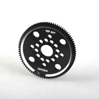 Alloy Spur Gear - 48P - 84T - Black-rc---cars-and-trucks-Hobbycorner