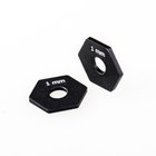 Hex Hub -12x1 mm - Black - 2pk