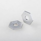 Hex Hub -12x1 mm - Silver - 2pk