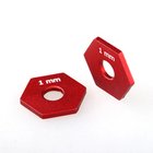 Hex Hub -12x1 mm - Red - 2pk