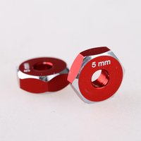 Hex Hub -12x5 mm - Red - 2pk-rc---cars-and-trucks-Hobbycorner