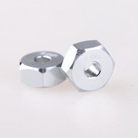 Hex Hub -12x6 mm - Silver - 2pk-rc---cars-and-trucks-Hobbycorner