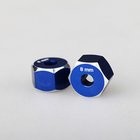 Hex Hub -12x8 mm - Dark Blue - 2pk