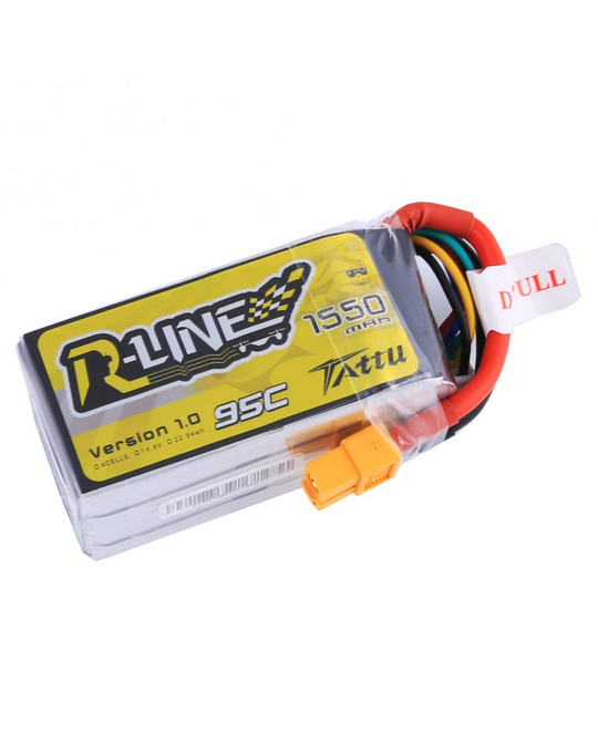 1550Mah - 14.8v - 4S - 95C - R-Line