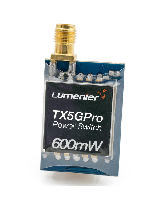 TX5GPro Mini 600mW 5.8GHz FPV Transmitter with Power Switch